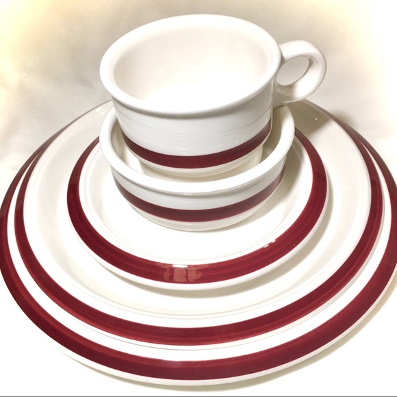 Anchor Hocking Other - SHENANGO CHINA RESTAURANT WARE 5 pc PLACE SETTING